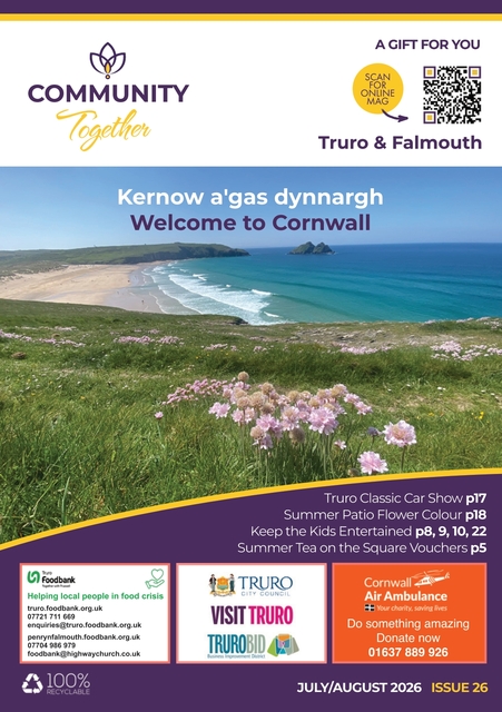 Community Together magazine cover - Truro & Falmouth